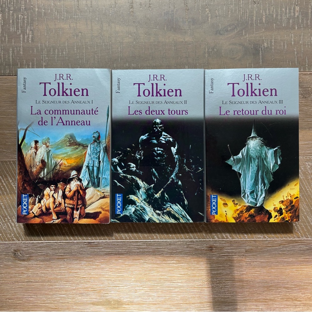 J.R.R. Tolkien - Livres - Le Seigneur Des Anneaux - Trilogie